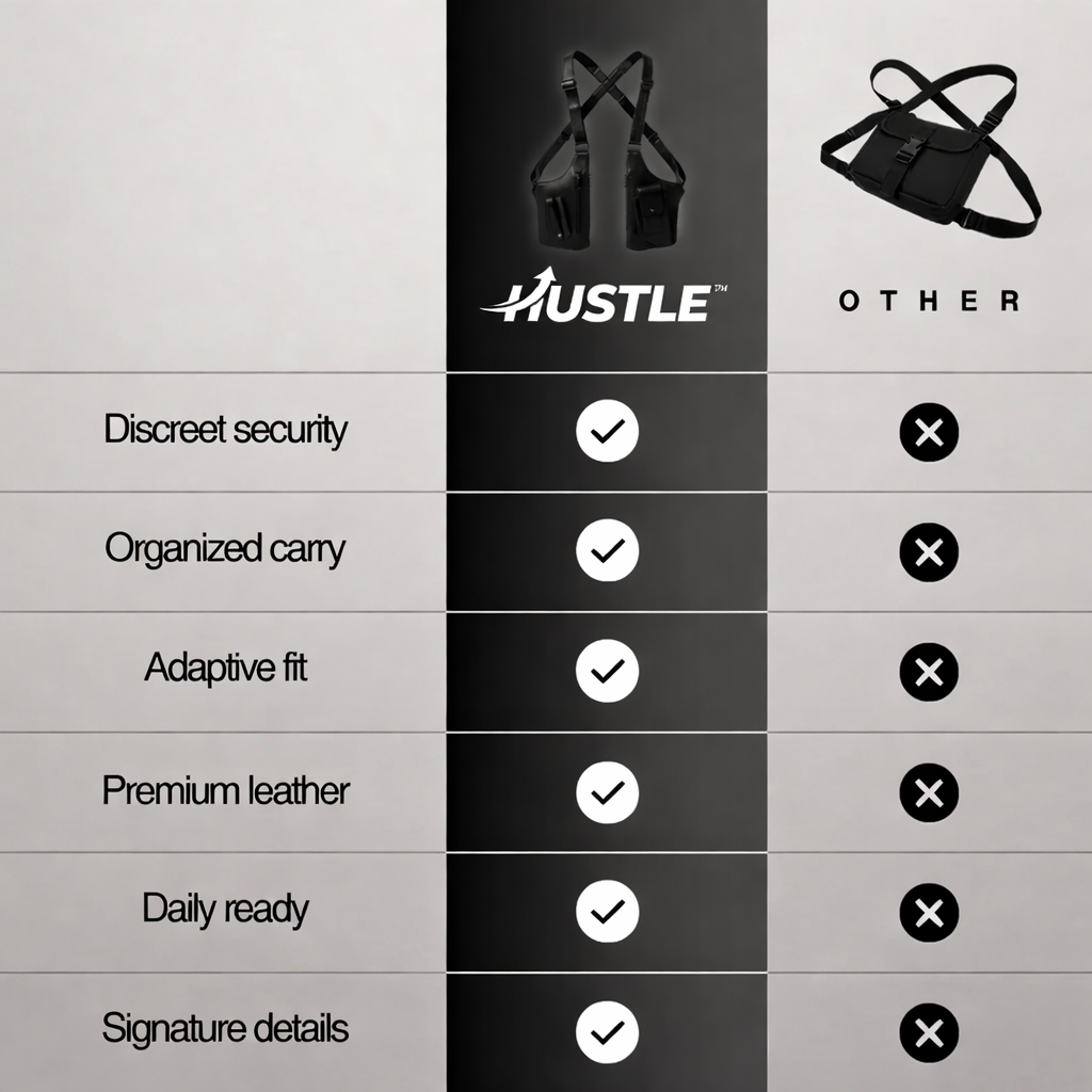 HUSTLE - Essential Shoulder Bag